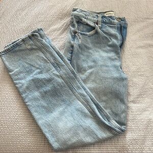 Abercrombie and Fitch!  the 90 straight ultra high rise jeans
